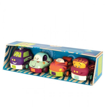B.Toys - 4'Lü Araba Seti B.Toys - 4'Lü Araba Seti