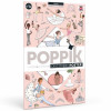 Poppik - Discovery Dans Eğitici Sticker Poster Seti Çocuk Yaratıcı Aktivite Hediye 5+ Yaş