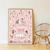 Poppik - Discovery Dans Eğitici Sticker Poster Seti Çocuk Yaratıcı Aktivite Hediye 5+ Yaş