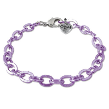 Charm it - Purple Chain Bracelet /Zincir Bilezik