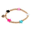 CHARM IT! Gold Multi Star Stretch Bead Bracelet /Genişleyen Boncuk Bilezik - CIBB120 - 794187097365