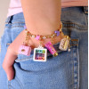 CHARM IT! Gold Heart & Star Stretch Bead Bracelet /Genişleyen Boncuk Bilezik - CIBB124 - 794187099314