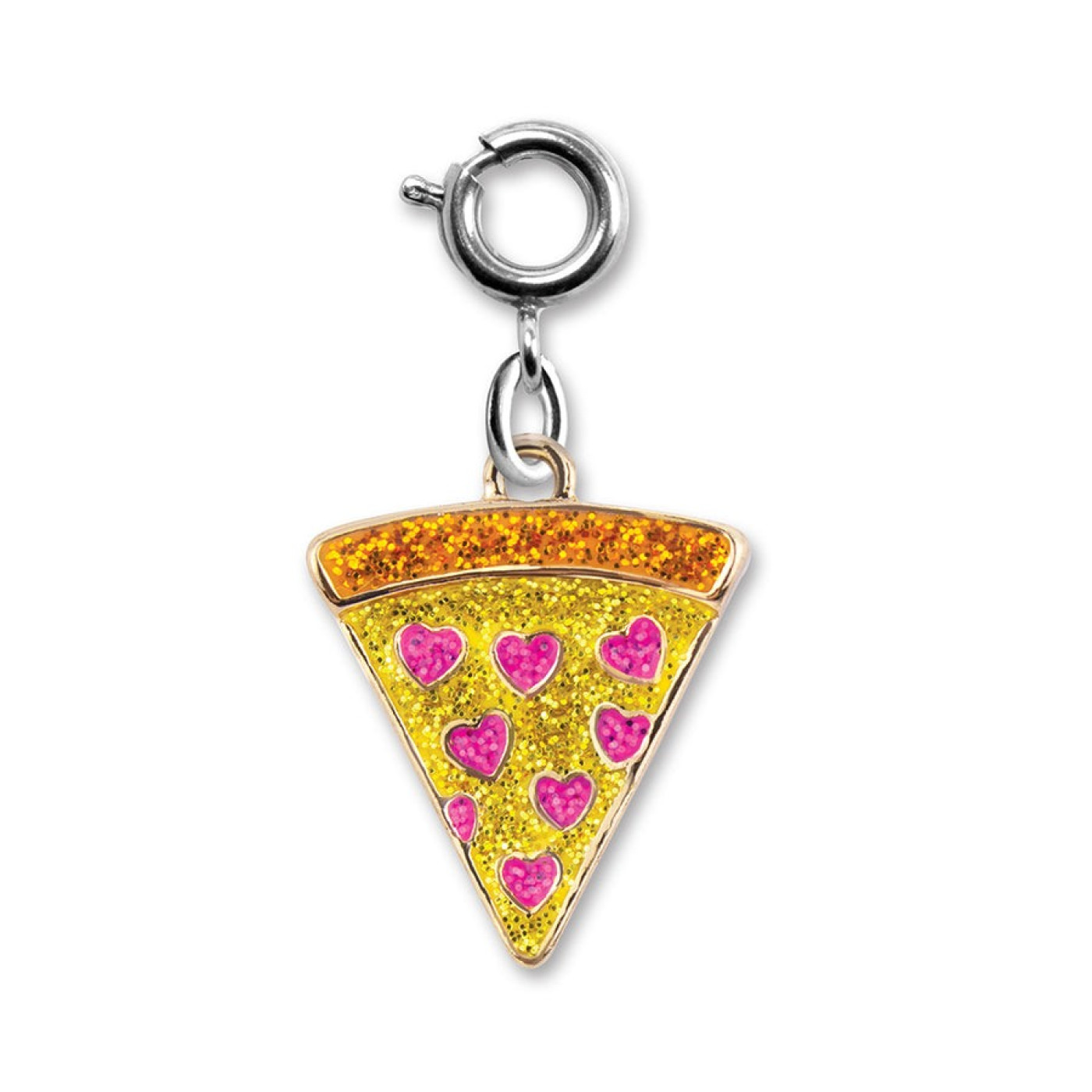 Glitter Pizza Charm - CICC1282 - 794187077275