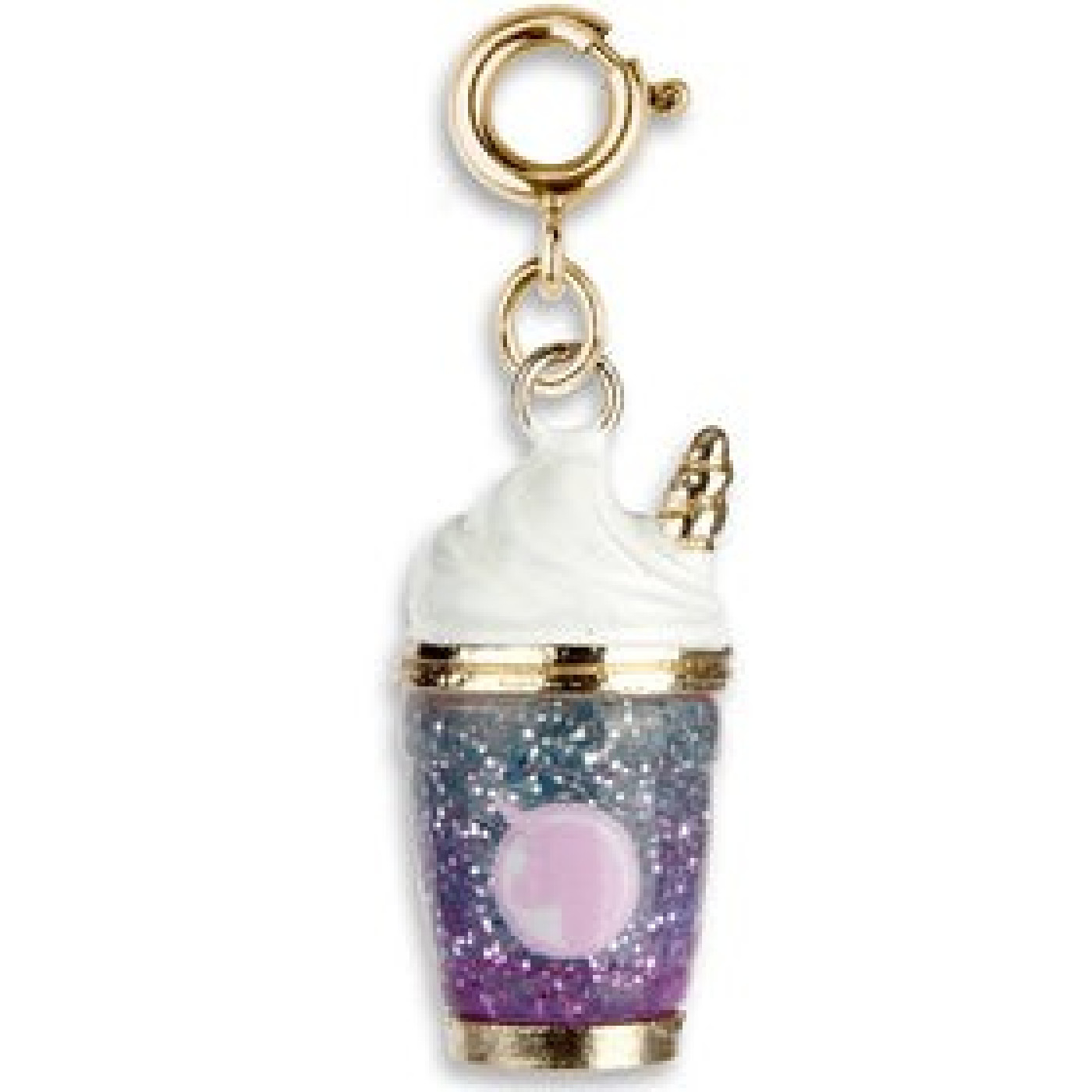 Gold Unicorn Smoothie Charm - CICC1319 - 794187079873