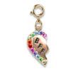 Gold BFF Broken Heart Charm - CICC1387 - 794187083986