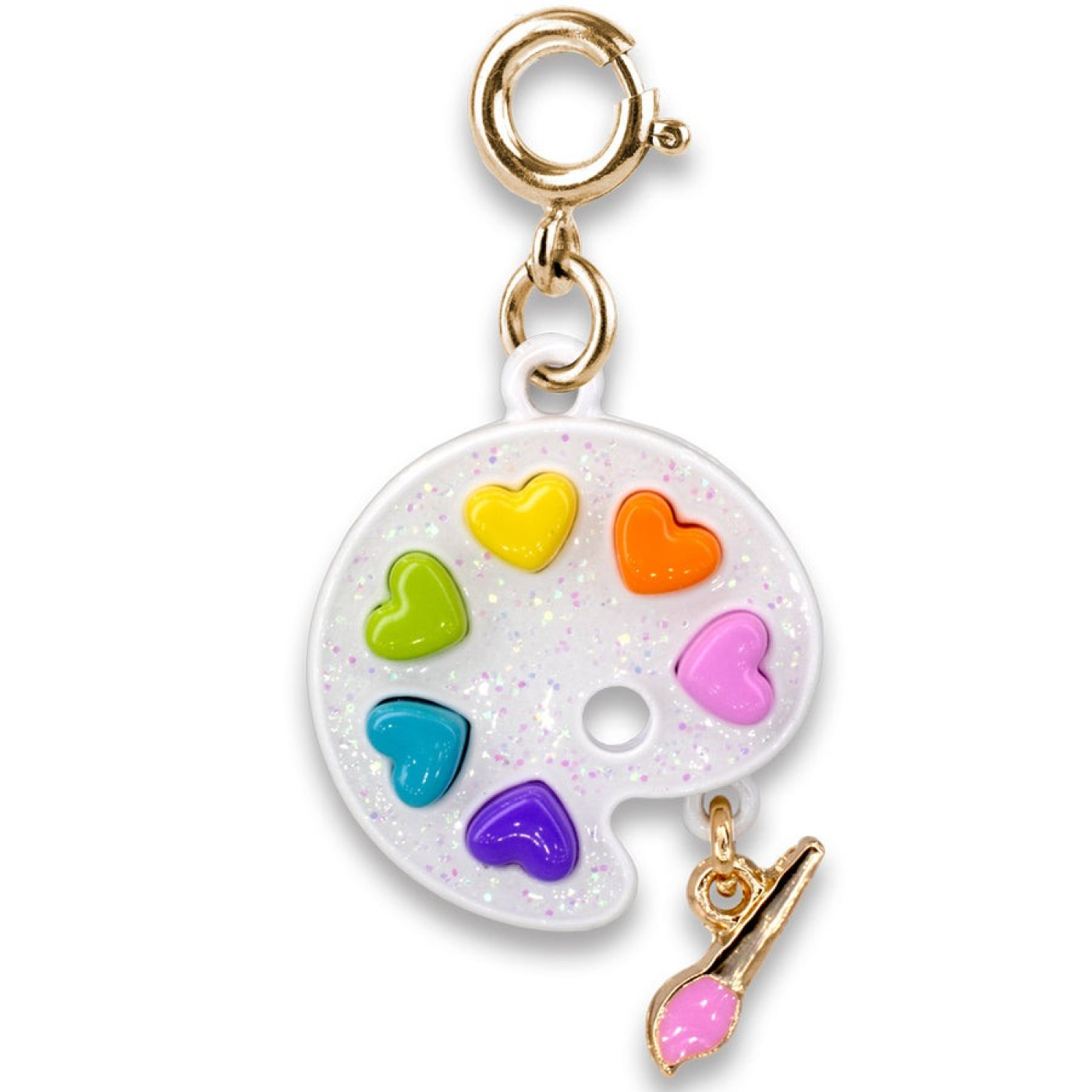 Gold Paint Palette Charm - CICC1426 - 794187089872