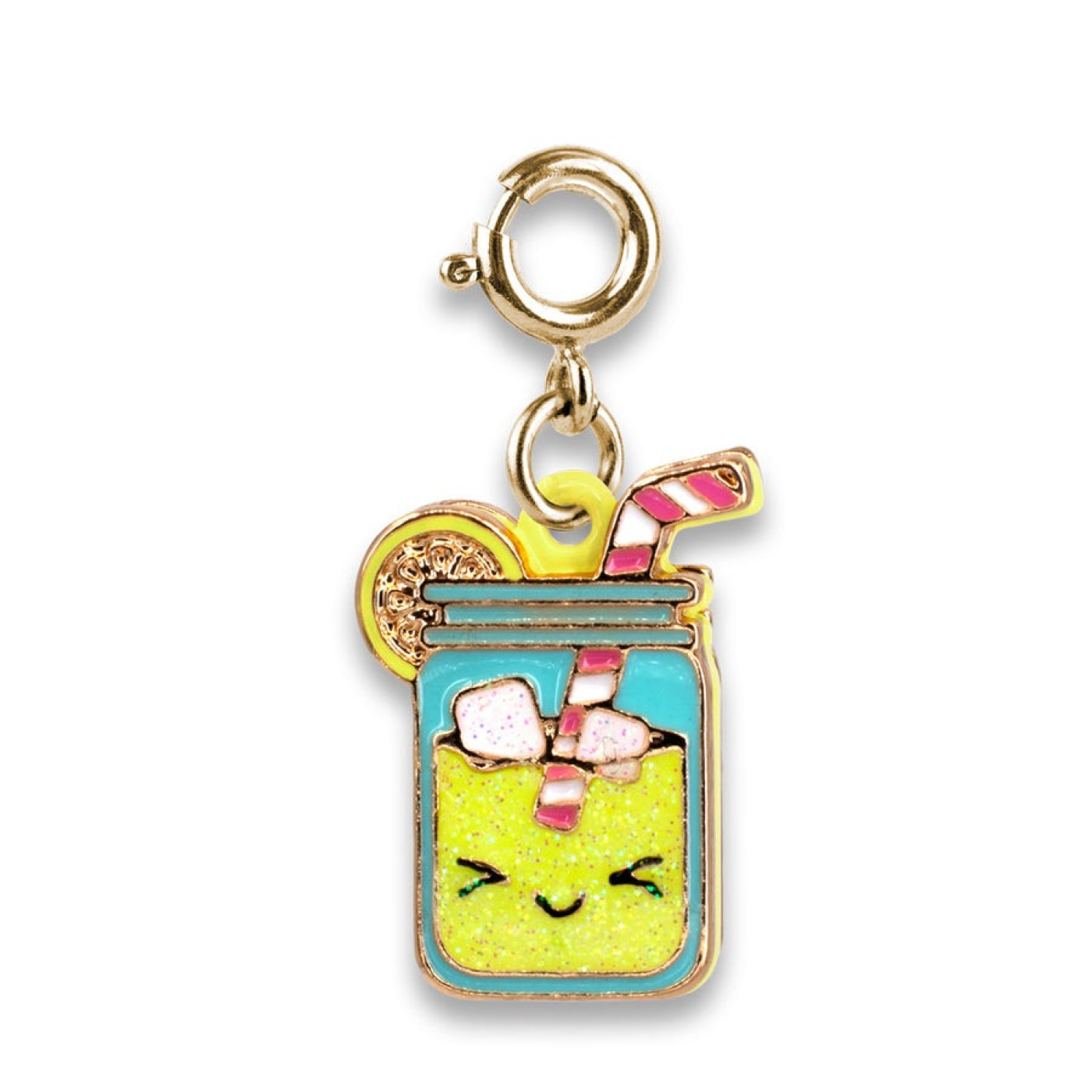 Gold Glitter Lemonade Charm - CICC1443 - 794187090717
