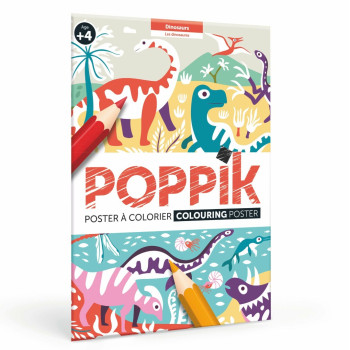 Poppik - Colouring Dinosaur Poppik - Colouring Dinosaur