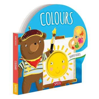 SASSI - Colours - Shaped Board Book SASSI - Colours - Shaped Board Book