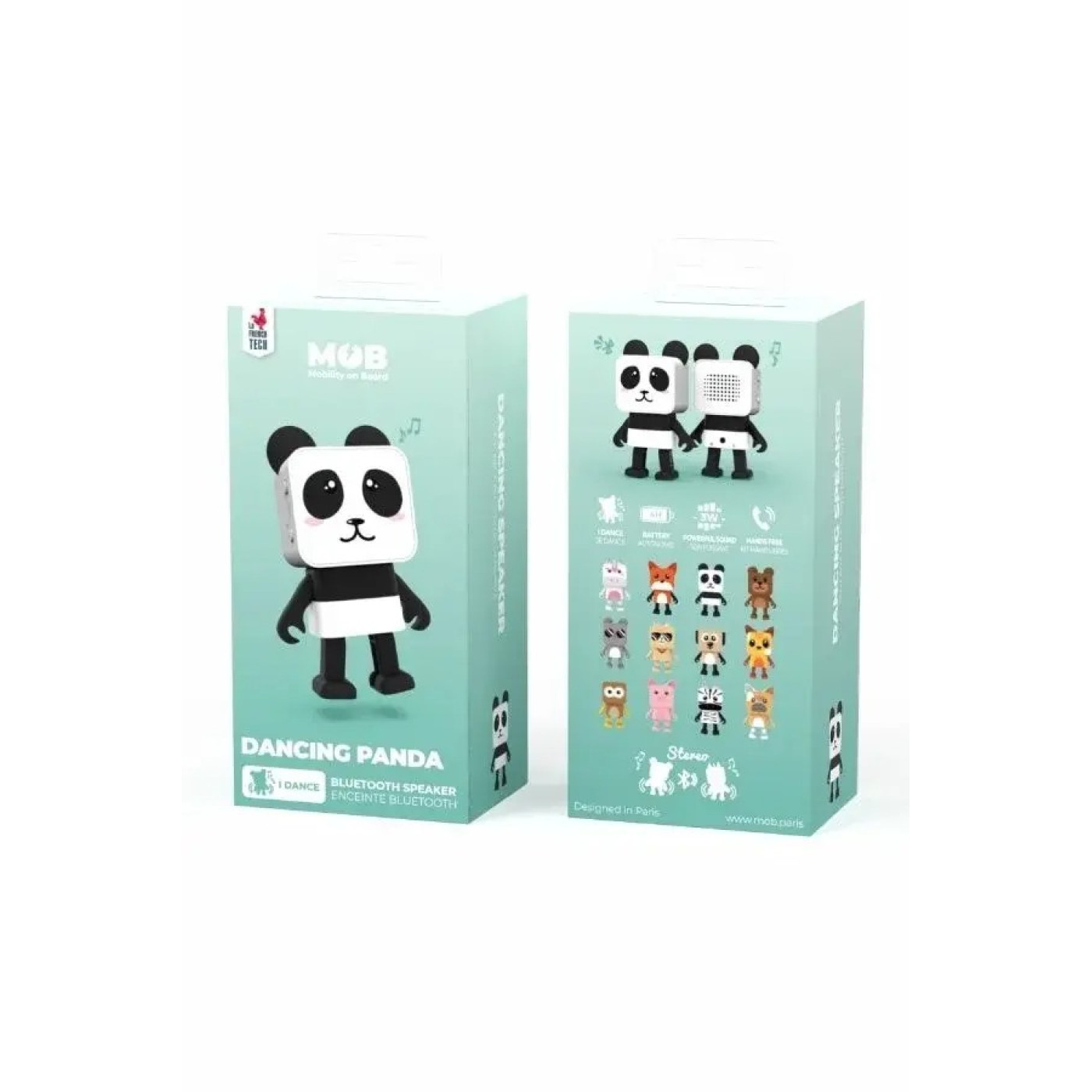 Dans Eden Hayvanlar Bluetooth Hoparlör - Panda - 3701045400677 Dans Eden Hayvanlar Bluetooth Hoparlör - Panda - DA-07 - 3701045400677