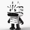 Mob - Dans Eden Hayvanlar Bluetooth Hoparlör - Zebra