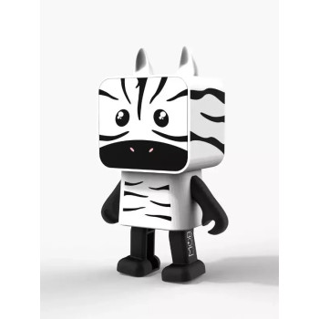 Dans Eden Hayvanlar Bluetooth Hoparlör - Zebra Dans Eden Hayvanlar Bluetooth Hoparlör - Zebra