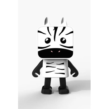 Dans Eden Hayvanlar Bluetooth Hoparlör - Zebra Dans Eden Hayvanlar Bluetooth Hoparlör - Zebra