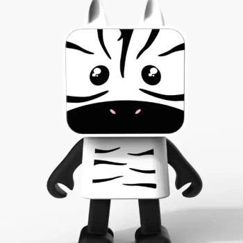 Dans Eden Hayvanlar Bluetooth Hoparlör - Zebra