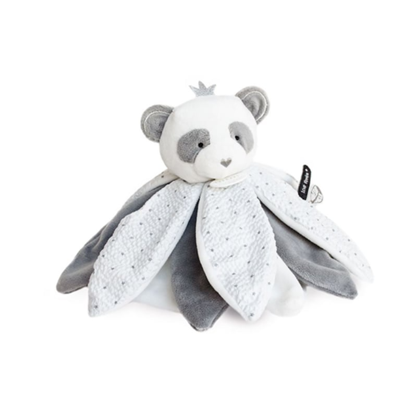 Doudou Hediye Kutulu Gri Panda Uyku Arkadaşı 26 Cm - DC3548 - 3700335235487