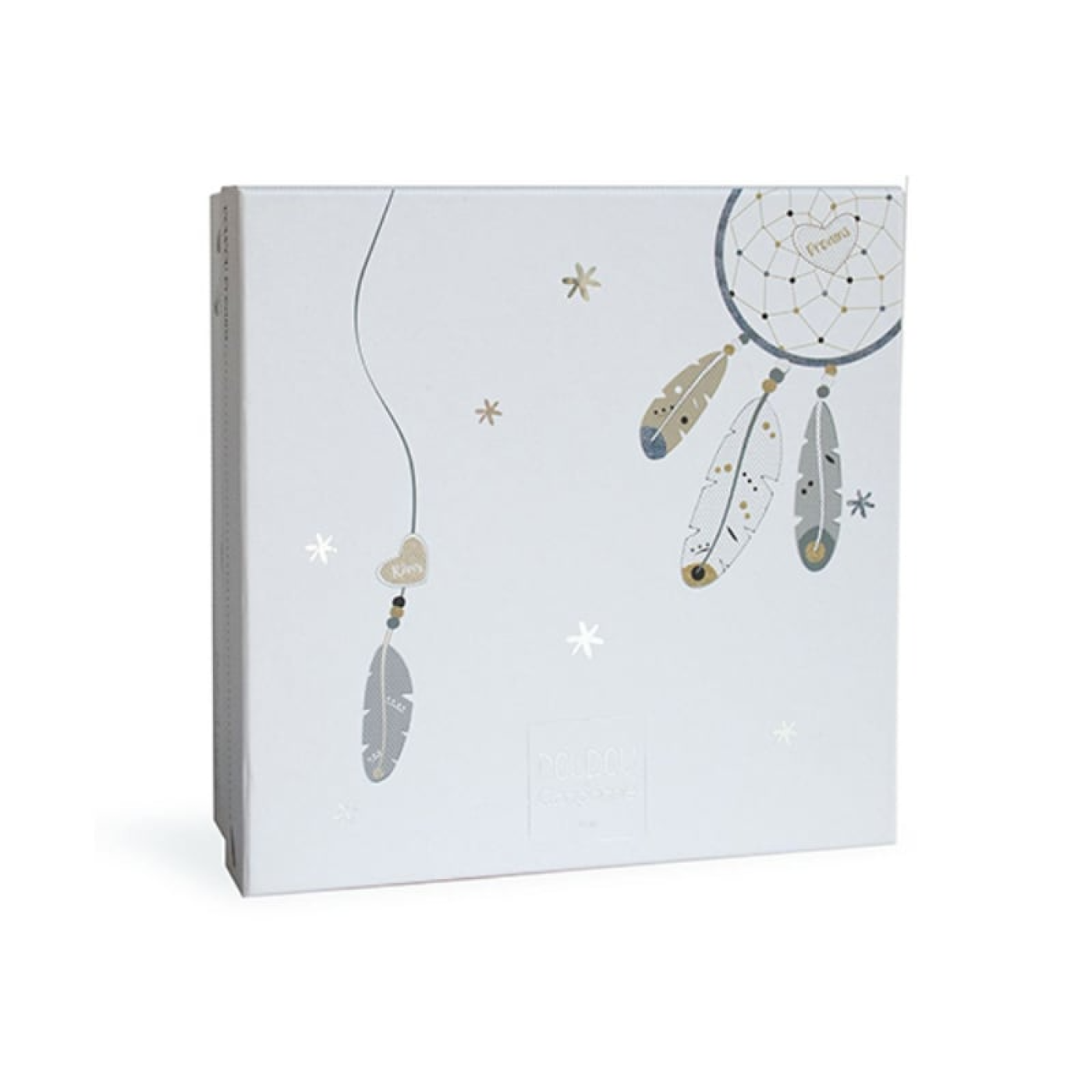 Doudou Hediye Kutulu Gri Panda Uyku Arkadaşı 26 Cm - DC3548 - 3700335235487