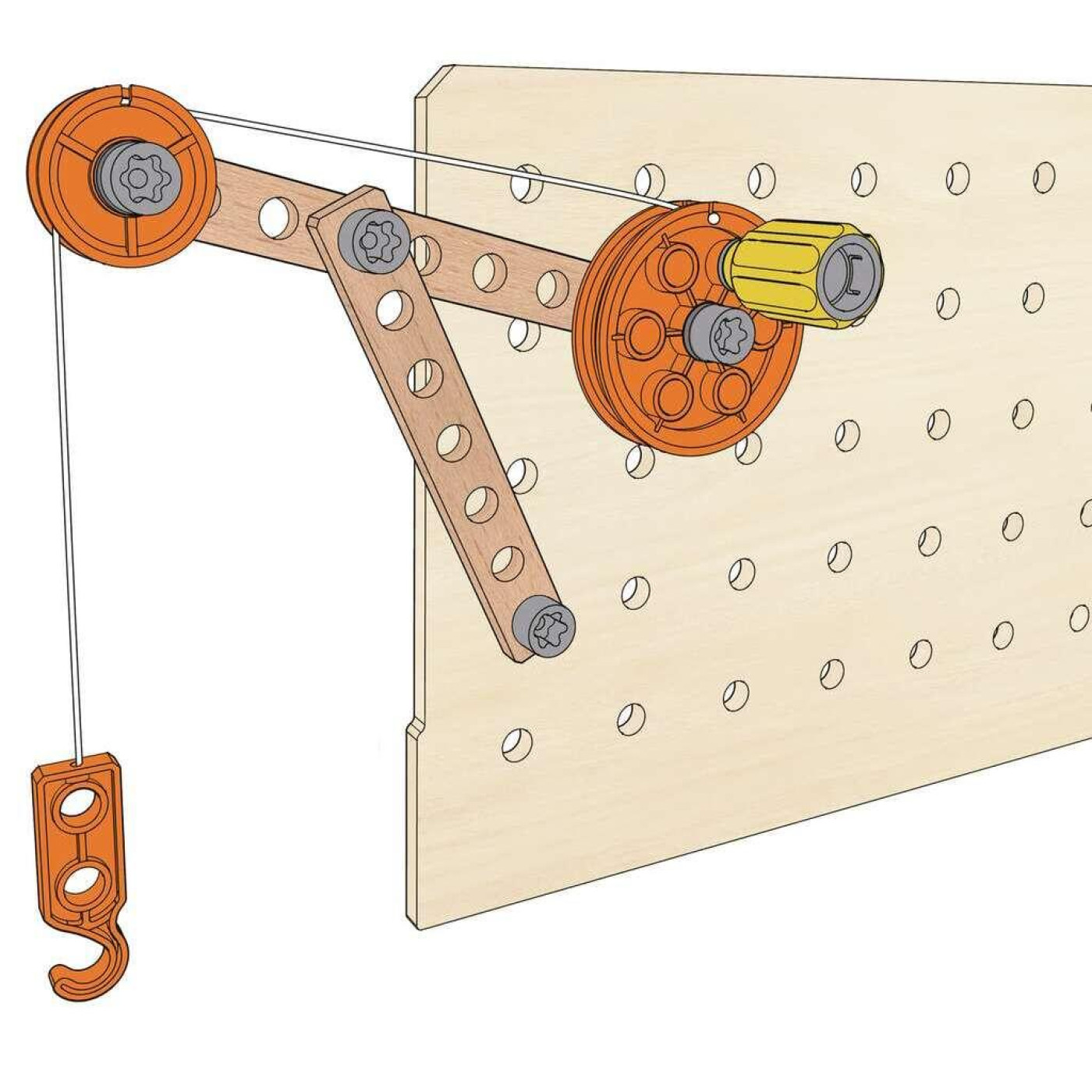 Hape Deluxe Bilimsel Oyuncak Çalışma Tezgahı - E3027 - 6943478024052