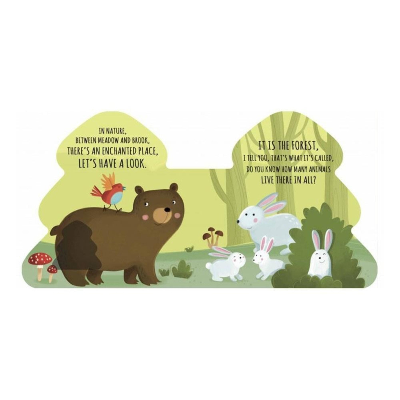 Friends of the Forest - Shaped Board Book - 9788830312418 Friends of the Forest - Shaped Board Book - 9788830312418 - 9788830312418