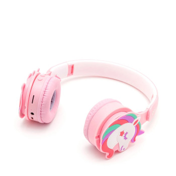 iPixi - Unicorn Çocuk Bluetooth Pembe Kulaklık