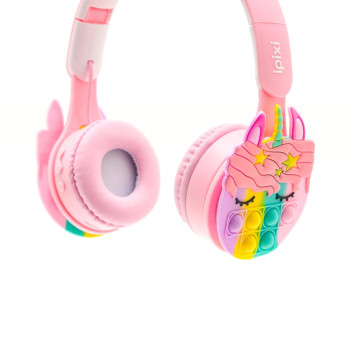 iPixi - Çocuk Bluetooth Pembe Kulaklık