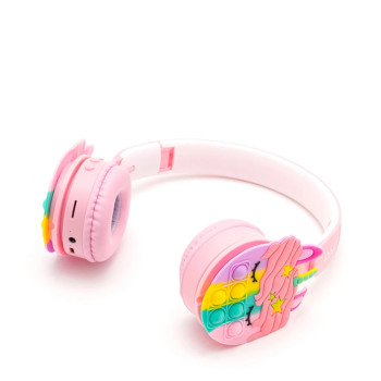 iPixi - Çocuk Bluetooth Pembe Kulaklık