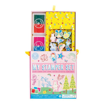 Floss & Rock - Stamper Ahşap Baskı Seti / Rainbow Fairy Floss & Rock - Stamper Ahşap Baskı Seti / Rainbow Fairy