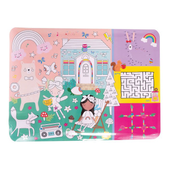 Floss & Rock - Boyanabilir Oyun Ve Aktivite Matı / Rainbow Fairy Floss & Rock - Boyanabilir Oyun Ve Aktivite Matı / Rainbow Fairy