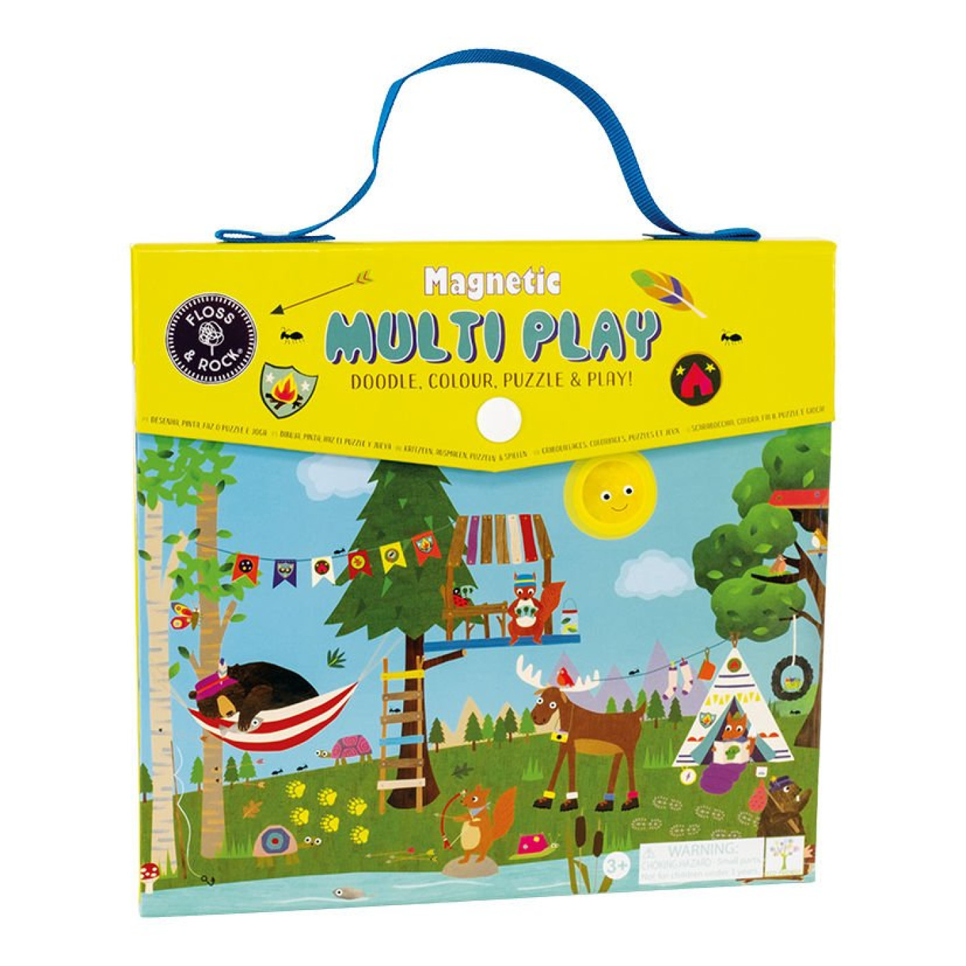 Floss & Rock Mıknatıslı Çoklu Oyun Seti / Advanture - 48P6042 - 5055166360425