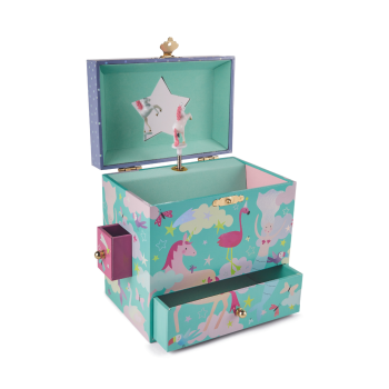 Floss & Rock Müzikli 3 Çekmeceli Mücevher Kutusu / Fantasy *YENİ* Floss & Rock Müzikli 3 Çekmeceli Mücevher Kutusu / Fantasy *YENİ*