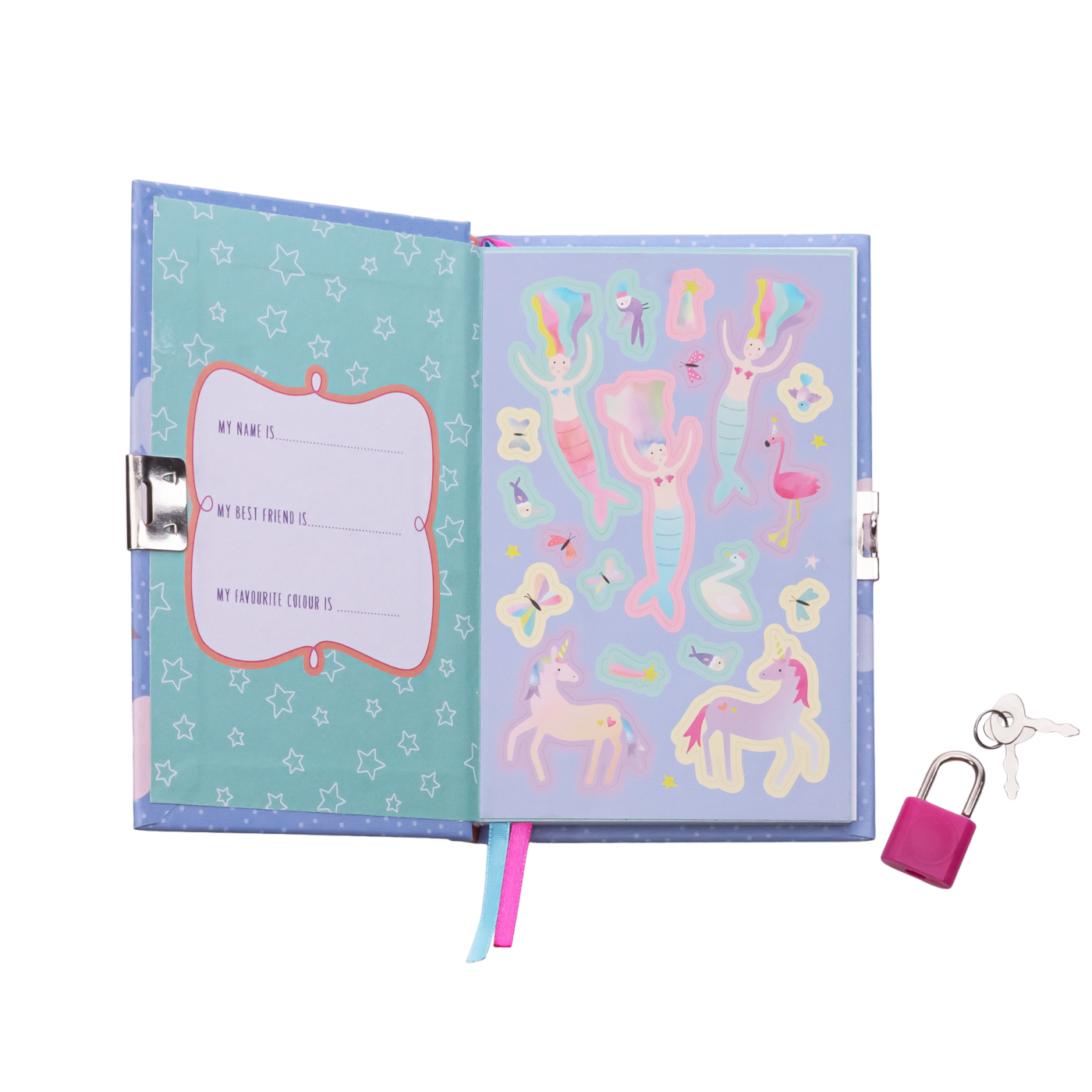 Floss & Rock - Kokulu Kilitli Günlük / Fantasy - 46P6551 - 5055166358903