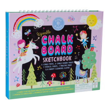FLOSS & ROCK Chalk Board Eskiz Kitabı / Rainbow Fairy FLOSS & ROCK Chalk Board Eskiz Kitabı / Rainbow Fairy