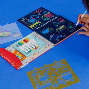Floss & Rock - Chalk Board Eskiz Kitabı / Constuctıon Floss & Rock - Chalk Board Eskiz Kitabı / Constuctıon