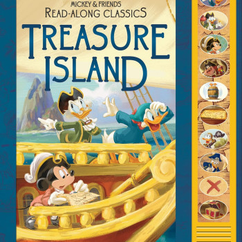 Pi Kids - Disney Mickey Mouse And Minnie Mouse Read-Along Classics:Treasure Island