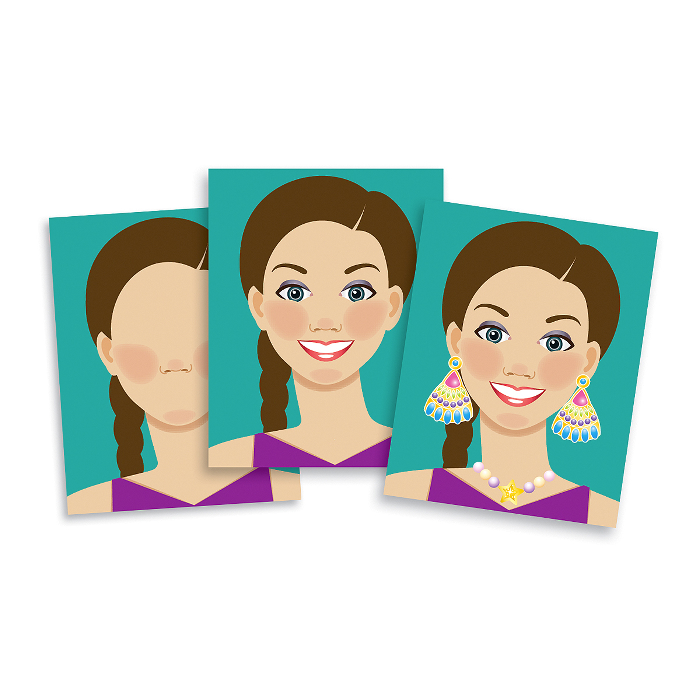 Çıkartma Kitabı - Yüzler - MD004195 - 000772141956