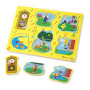 Melissa & Doug - Ahşap Sesli Yapboz-Çocuk Şarkıları 1