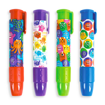 Ooly - Click It Monsters Silgi - Yeşil Ooly - Click It Monsters Silgi - Yeşil