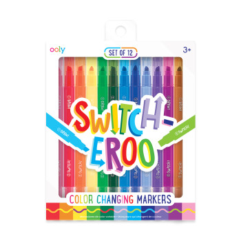 Ooly Switch-eroo Renk Değiştiren 12’li Keçeli Kalem Ooly Switch-eroo Renk Değiştiren 12’li Keçeli Kalem