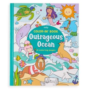 Ooly - Boyama Kitabı - Outrageous Ocean Ooly - Boyama Kitabı - Outrageous Ocean