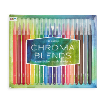 Ooly Chroma Blends Fırça Uçlu 18'li Çok Amaçlı Kalem Ooly Chroma Blends Fırça Uçlu 18'li Çok Amaçlı Kalem