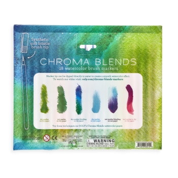 Ooly Chroma Blends Fırça Uçlu 18'li Çok Amaçlı Kalem Ooly Chroma Blends Fırça Uçlu 18'li Çok Amaçlı Kalem