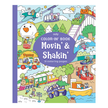 Ooly - Boyama Kitabı - Movin & Shakin Ooly - Boyama Kitabı - Movin & Shakin