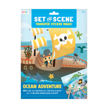 Ooly Set The Scene Transfer Çıkartma Seti - Ocean Adventure Ooly Set The Scene Transfer Çıkartma Seti - Ocean Adventure