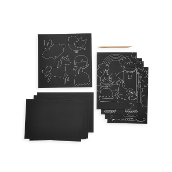Ooly Scratch & Scribble - Princess Garden Ooly Scratch & Scribble - Princess Garden