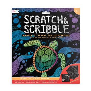 Ooly Scratch & Scribble - Ocean Life Ooly Scratch & Scribble - Ocean Life