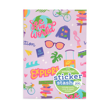 Ooly - Sticker Stash Çıkartma Seti - Wanderlust Ooly - Sticker Stash Çıkartma Seti - Wanderlust