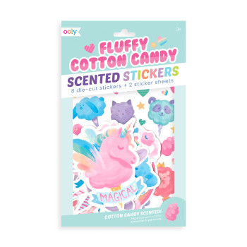 Ooly - Kokulu Çıkartma Seti - Fluffy Cotton Candy Ooly - Kokulu Çıkartma Seti - Fluffy Cotton Candy