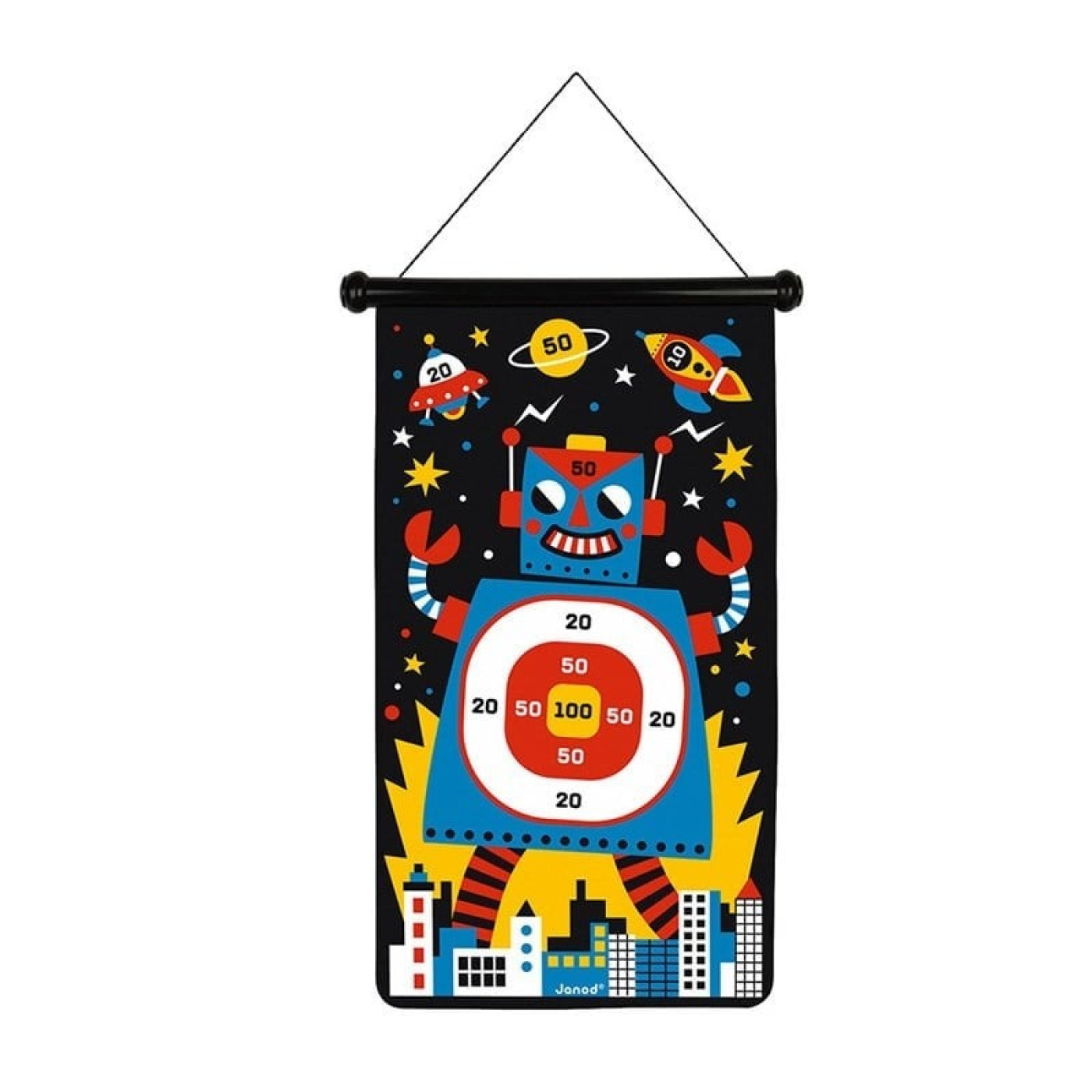 Janod Mıknatıslı Dart Oyunu - Robotlar - j02073 - 3700217320737