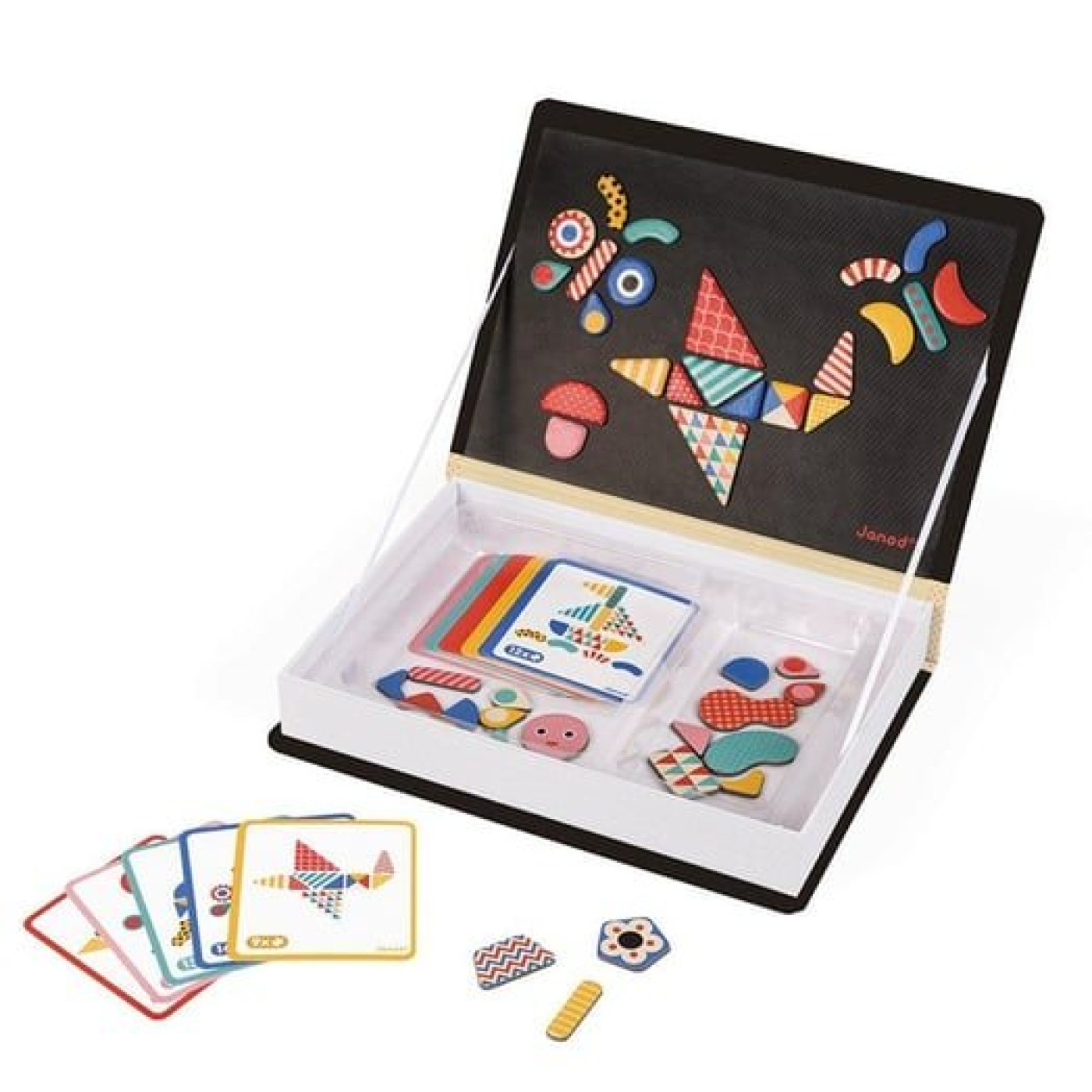 Janod Mıknatıslı Oyun Kitabı - Şekiller - j02720 - 3700217327200