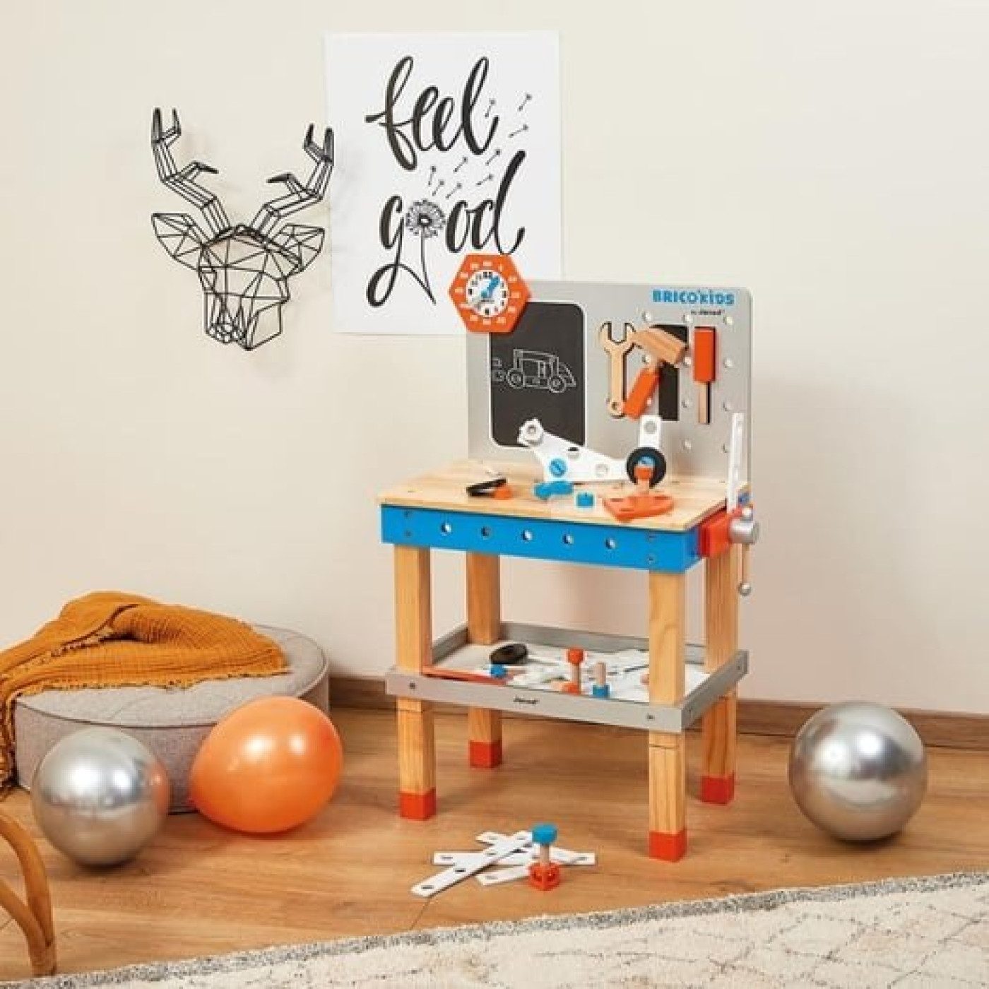 Janod Brico Kids Manyetik Çalışma Arabası - J06478 - 3700217364786