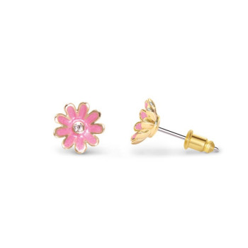 Girl Nation - Cutie Studs- Pink Daisy